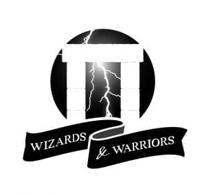 the wizards and warriors stem summer camp logo